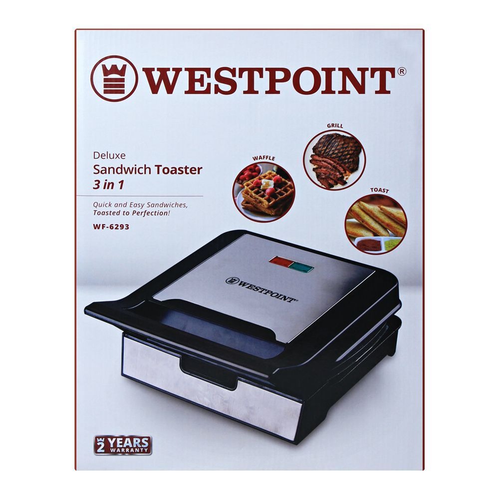 3 in 1 Sandwich Maker WF-6293