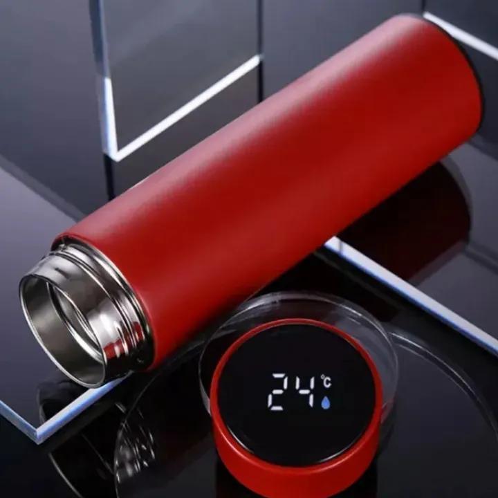 Smart LED Temperature Display Vacuum Insulated Thermos Bottle 500ML – Stainless Steel Flask with Tea Filter | Hot & Cold Water Bottle